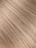 BELLAMI Professional Tape-In 18" 50g Caramel Blonde #18/#46 Marble Blends Straight Hair Extensions