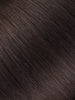 BELLAMI Professional Keratin Tip 24" 25g Mochachino Brown #1C Natural Straight Hair Extensions