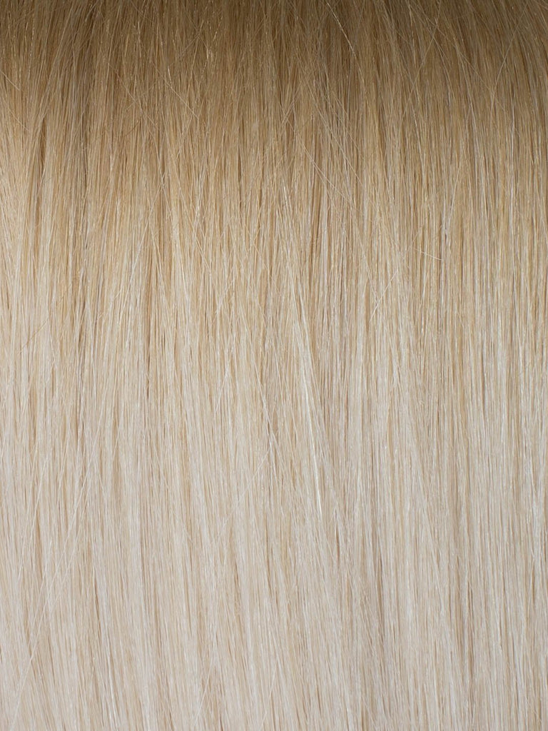 BELLAMI Professional I-Tips 22" 25g  Ash Brown/Golden Blonde #8/#610 Rooted Straight Hair Extensions