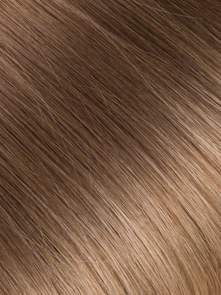 BELLAMI Professional Tape-In 24" 55g  Chocolate Bronzed #4/#16 Ombre Straight Hair Extensions