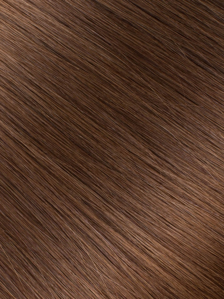BELLAMI Professional Keratin Tip 18" 25g  Chocolate Brown #4 Natural Straight Hair Extensions