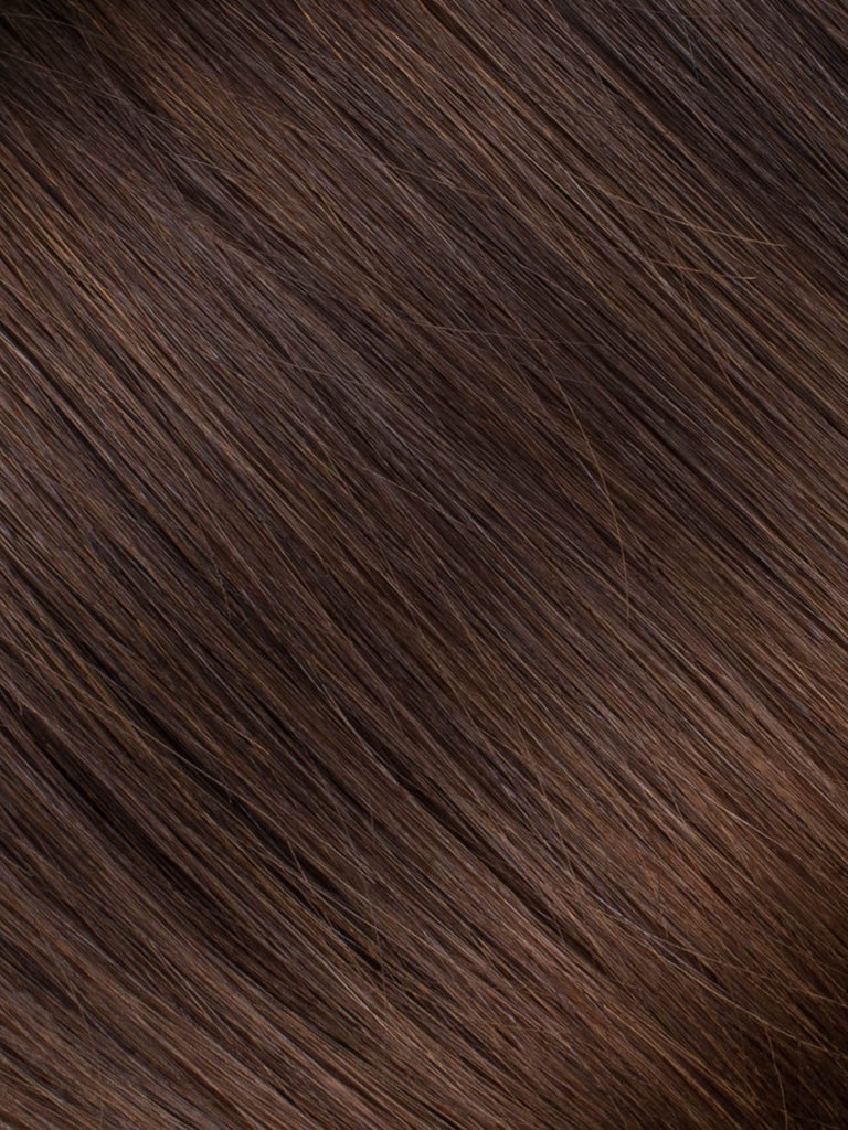 BELLAMI Professional Tape-In 16" 50g  Chocolate mahogany #1B/#2/#4 Sombre Straight Hair Extensions