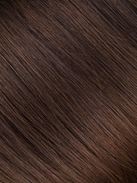 BELLAMI Professional Keratin Tip 24" 25g  Chocolate mahogany #1B/#2/#4 Sombre Straight Hair Extensions