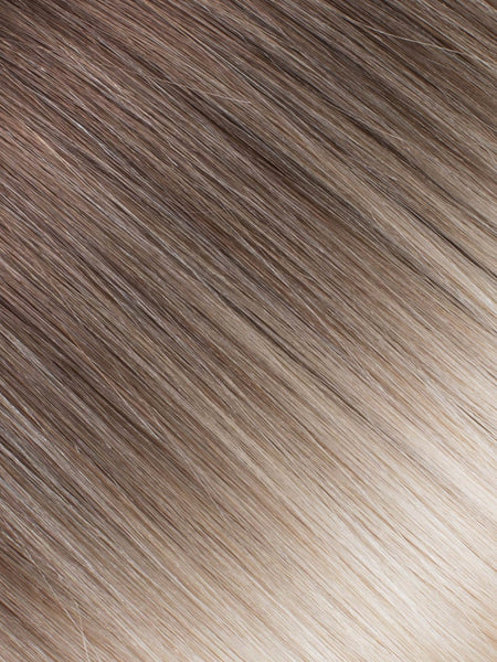 BELLAMI Professional Volume Wefts 20" 145g  Dark Brown/Creamy Blonde #2/#24 Ombre Straight Hair Extensions