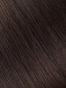 BELLAMI Professional Keratin Tip 18" 25g  Dark Brown #2 Natural Straight Hair Extensions