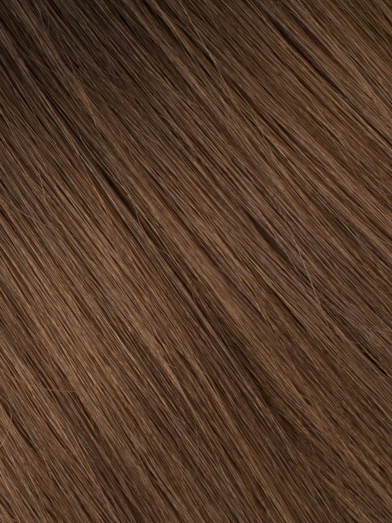 BELLAMI Professional Keratin Tip 22" 25g  Dark Brown/Chestnut Brown #2/#6 Balayage Straight Hair Extensions