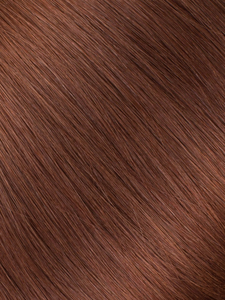 BELLAMI Professional Tape-In 22" 50g  Dark Chestnut Brown #10 Natural Straight Hair Extensions