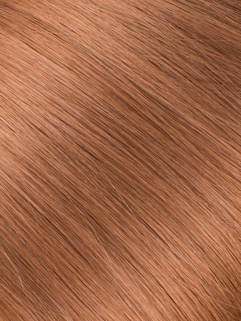 BELLAMI Professional Keratin Tip 20" 25g  Ginger #30 Natural Straight Hair Extensions