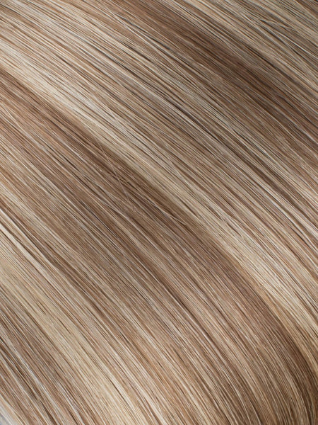 BELLAMI Professional I-Tips 20" 25g  Hot Toffee Blonde #6/#18 Highlights Straight Hair Extensions