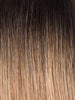 BELLAMI Professional Keratin Tip 20" 25g Mochachino Brown/Caramel Blonde #1C/#18/#46 Rooted Straight Hair Extensions