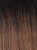 BELLAMI Professional Keratin Tip 20" 25g Off Black/Mocha Creme #1b/#2/#6 Rooted Straight Hair Extensions