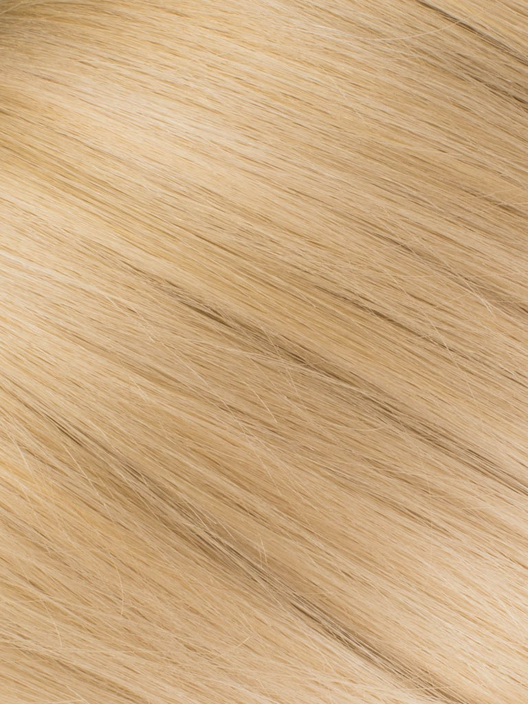 BELLAMI Professional I-Tips 20" 25g  Sandy Blonde/Ash Blonde #24/#60 Natural Straight Hair Extensions