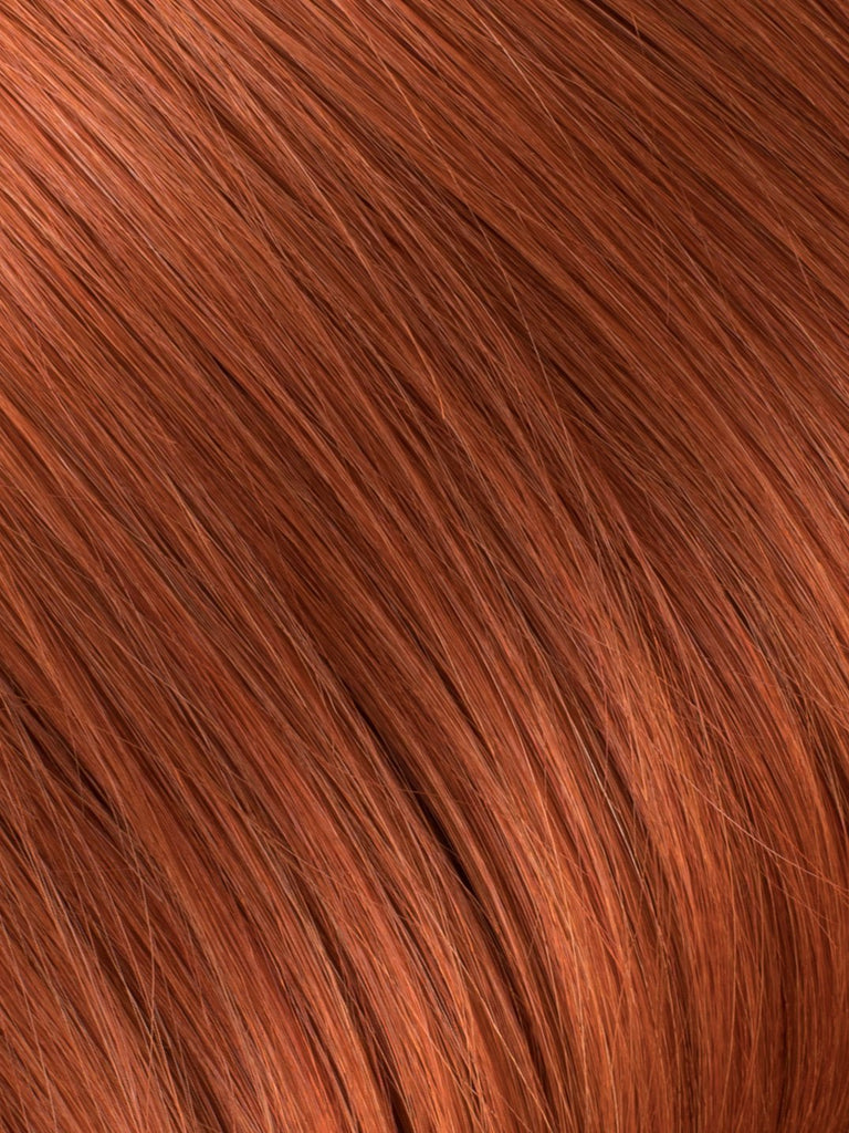 BELLAMI Professional Keratin Tip 18" 25g  Tangerine Red #130 Natural Straight Hair Extensions