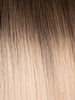 BELLAMI Professional I-Tips 16" 25g  Walnut Brown/Ash Blonde #3/#60 Rooted Straight Hair Extensions